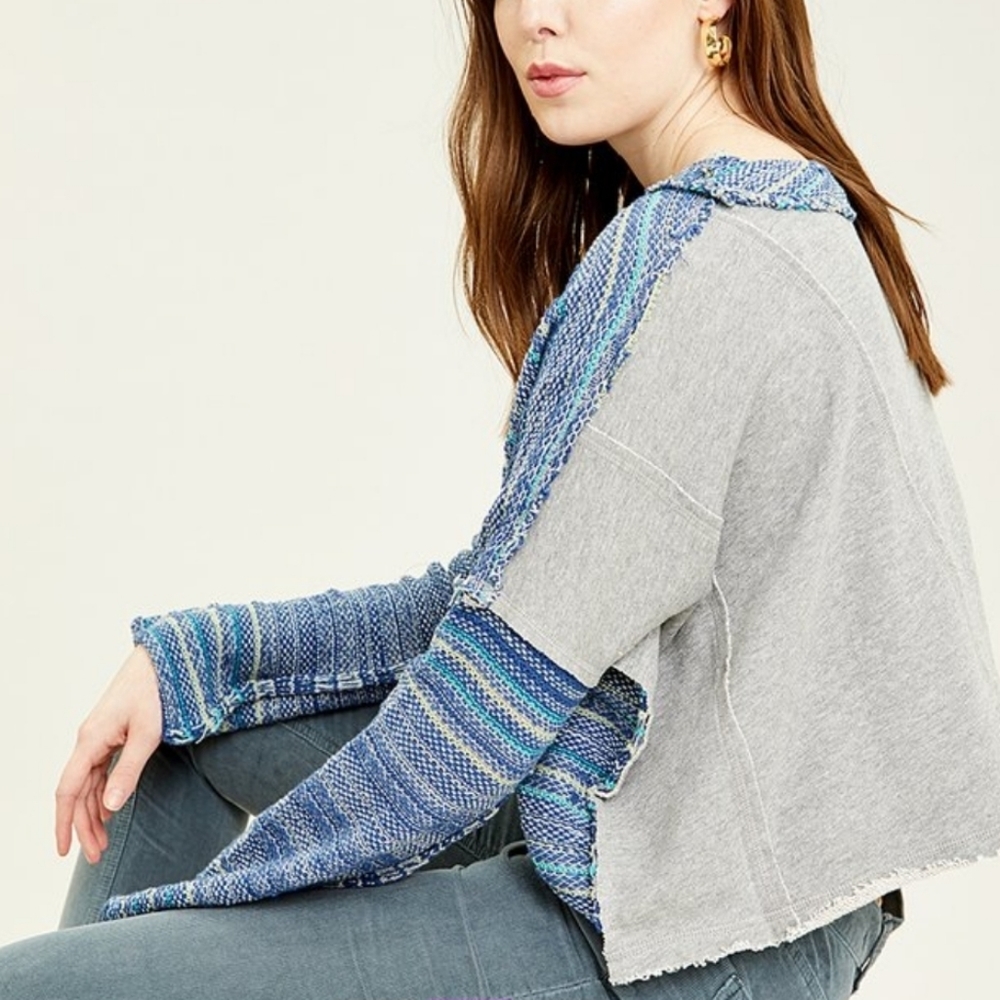 Free People | Catalina Cropped Sweater - Picture 3 of 9